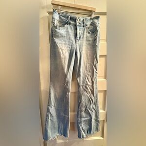 FLYING MONKEY Light Wash Flare Jeans